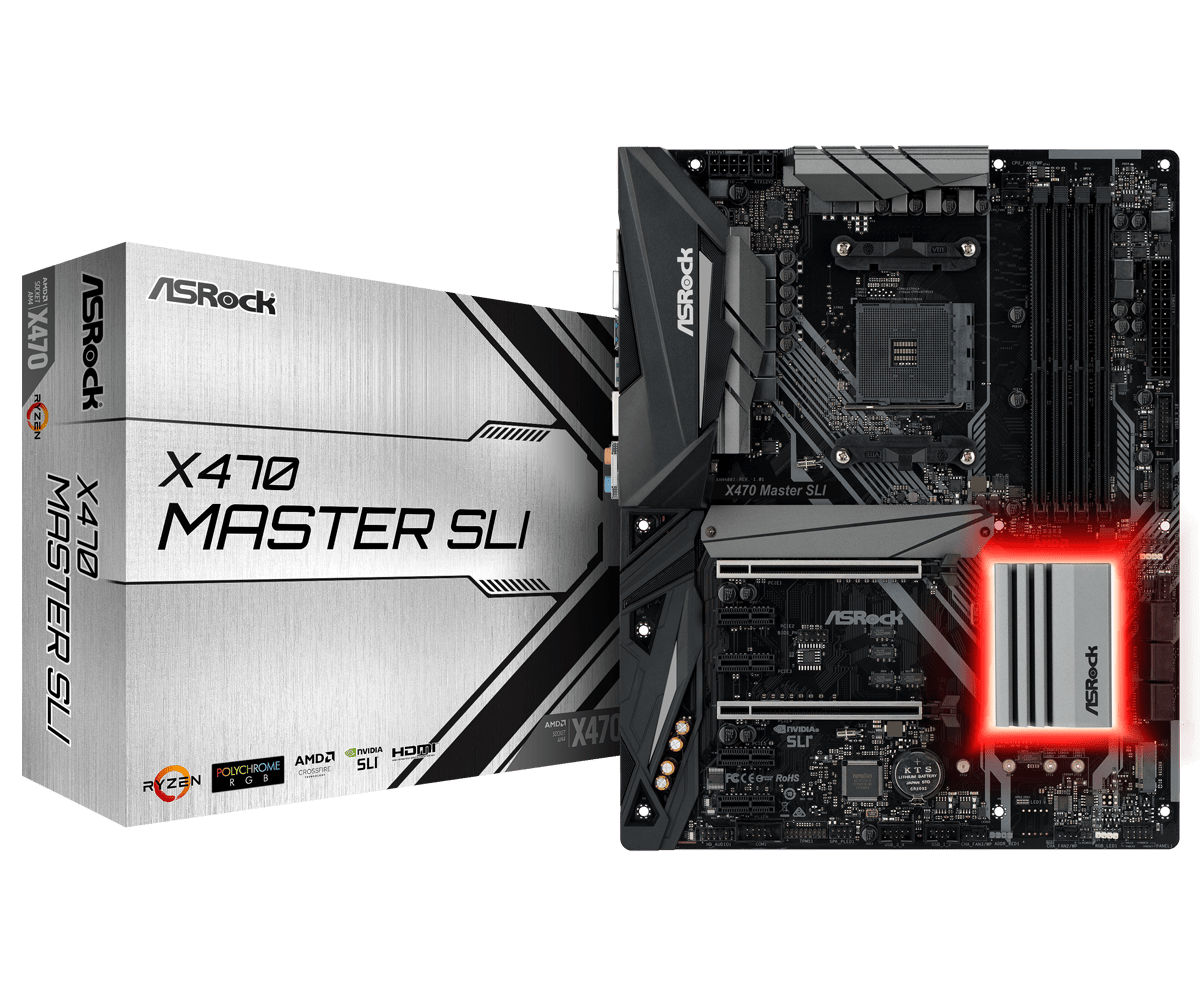 Asrock x470 master sli обзор